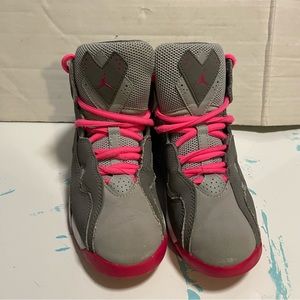 Jordan True Flight PS 'Cool Grey Pink kids